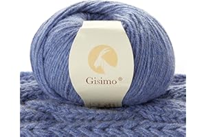 Gisimo 100% Inner Mongolian Cashmere Yarn Luxurious Hand Knitting Yarn Home Necessity for DIY Crafts