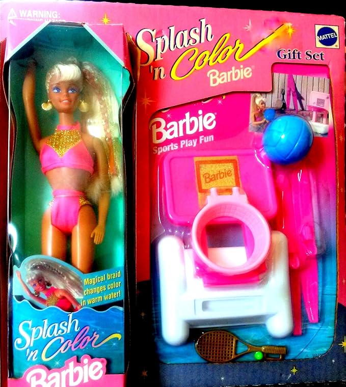 splash n color barbie