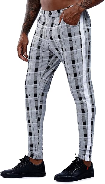 mens plaid pants amazon