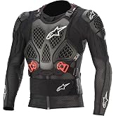 Alpinestars 6506520-13 Bionic Tech V2 Protection Jacket, Black/Red, X-Large
