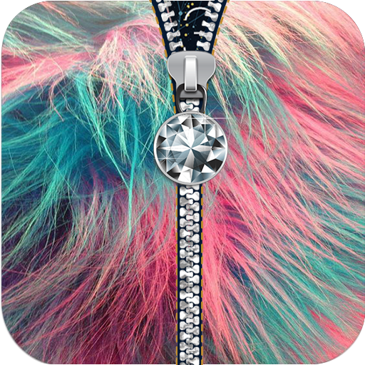 Zipper-Lock-Screen-Fluffy-Pro-2018