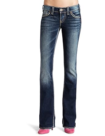 silver jeans frances 18