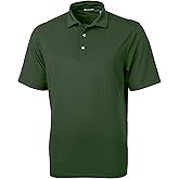 Cutter & Buck Mens Short Sleeve Virtue Eco Pique Recycled Polo Shirt
