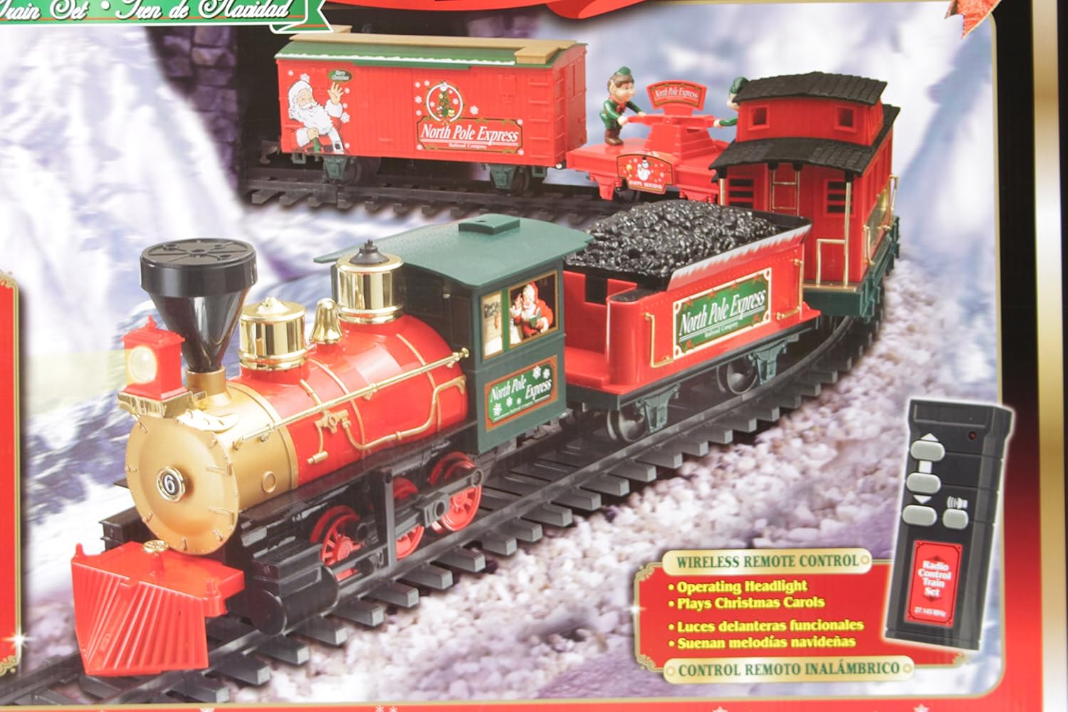 north pole express train set 40 piece