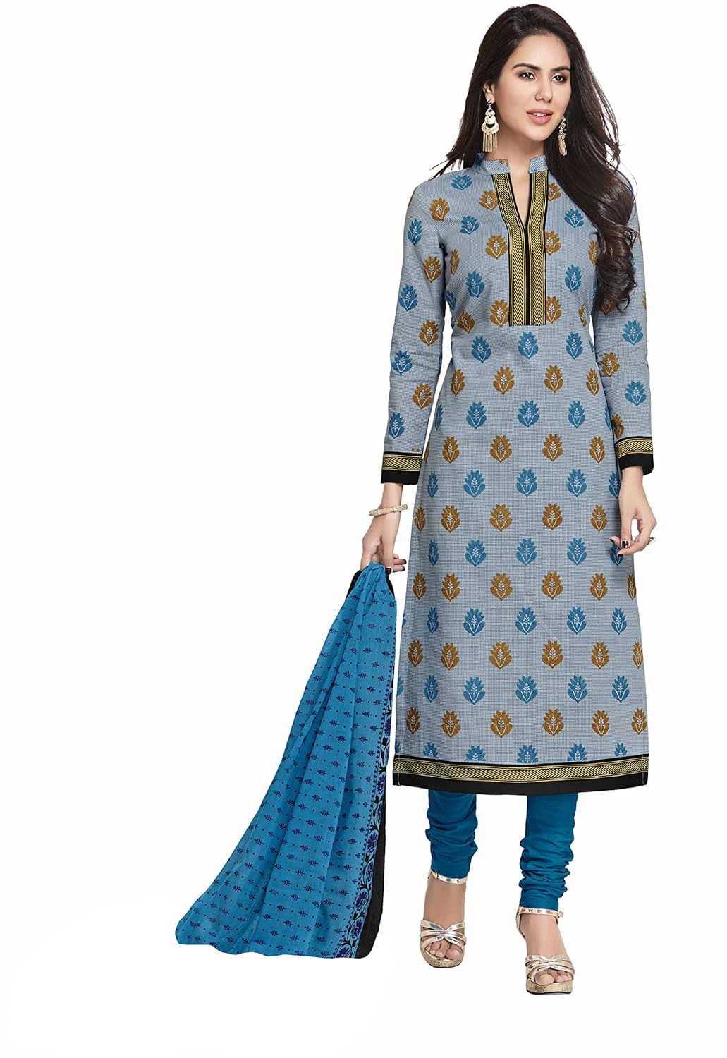 miraan women's cotton dress material