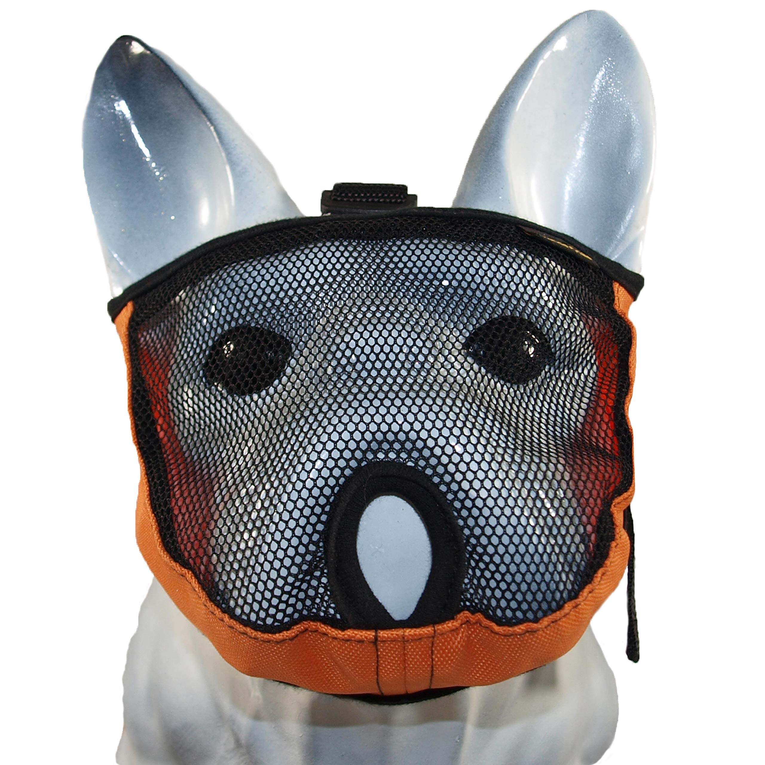 Brachycephalic Dog Muzzle with Flattened Snout: English Bulldog, French Bulldog, Pekingese, Shih-Tzu, Pug, Also Suitable for Cats (XXS Head Circumference: 28-40cm) — image 1