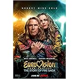 Amazon Com Eurovision Song Contest The Story Of Fire Saga Movie Poster Print Photo Will Ferrell Size 16x20 1 Everything Else