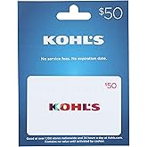 Kohls Physical Gift Card - $50