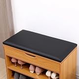AVC Designs Pine 60cm Shoe Bench with Seat Cushion Storage Cabinet Organizer view 6