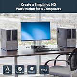 StarTech 4 Port DisplayPort KVM Switch w/ Audio USB Keyboard Video Mouse view 8