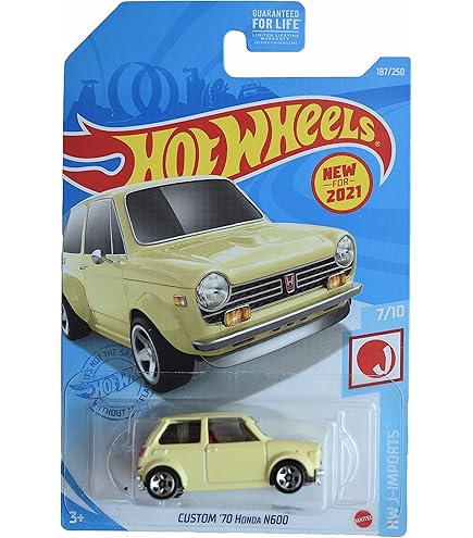 Amazon.com: Hot Wheels 2022 - Honda N600 Custom '70 - Compact