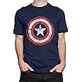 Marvel Mens' Captain America T-Shirt