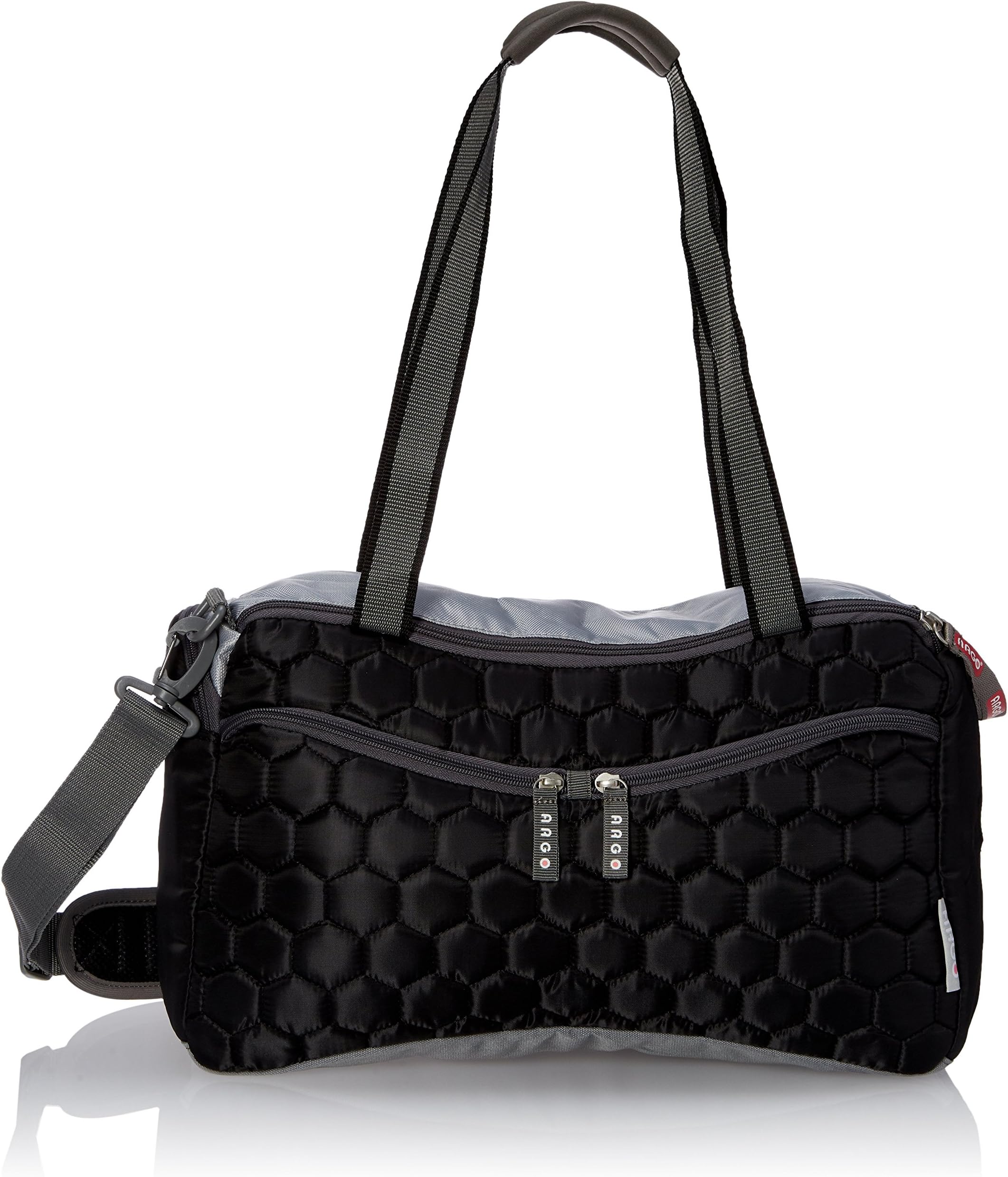 teafco Ultra-Lightweight Multi-Functional Diaper Bag, Black, Medium