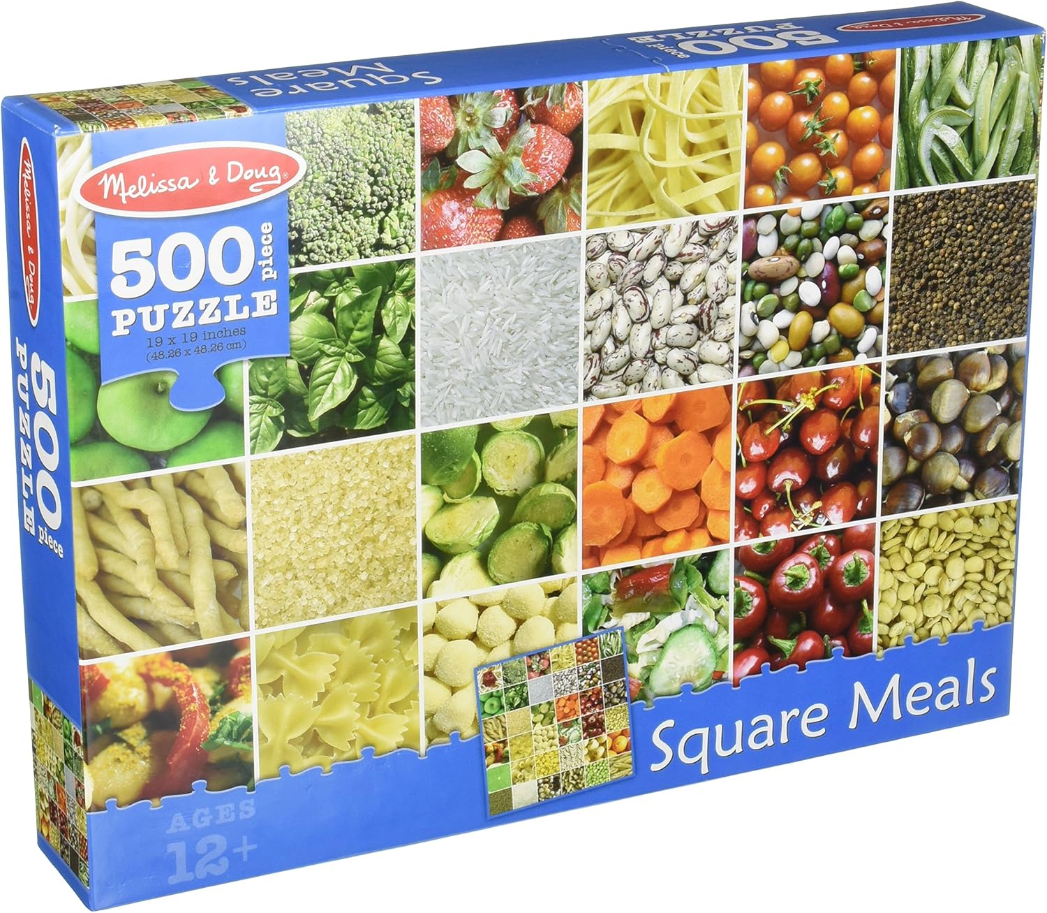 Melissa \u0026 Doug 500-Piece Square Meals 
