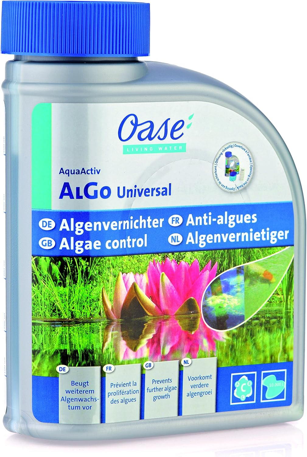 Oase AquaActiv AlGo Universal 50542 Algae Remover 500 ml: Amazon.co.uk: Garden & Outdoors