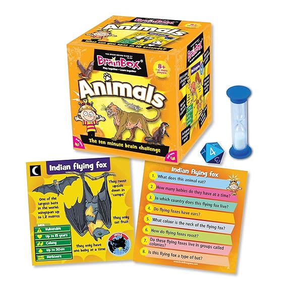 Green Board Games [UK-Import] BrainBox Animals Edition