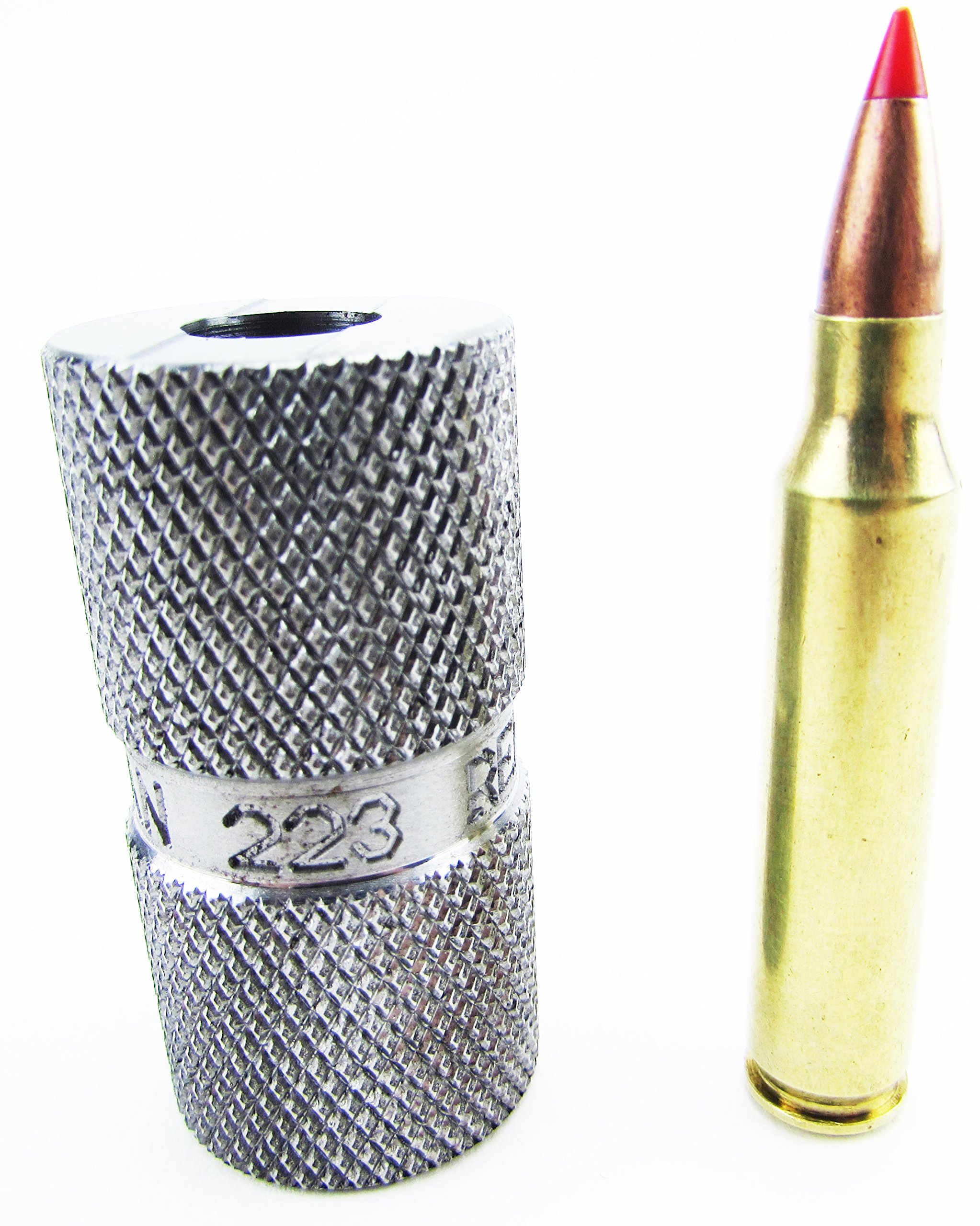 New Reloading 223 Case Length Headspace Gauge, 8 oz / 226.79 g, Steel