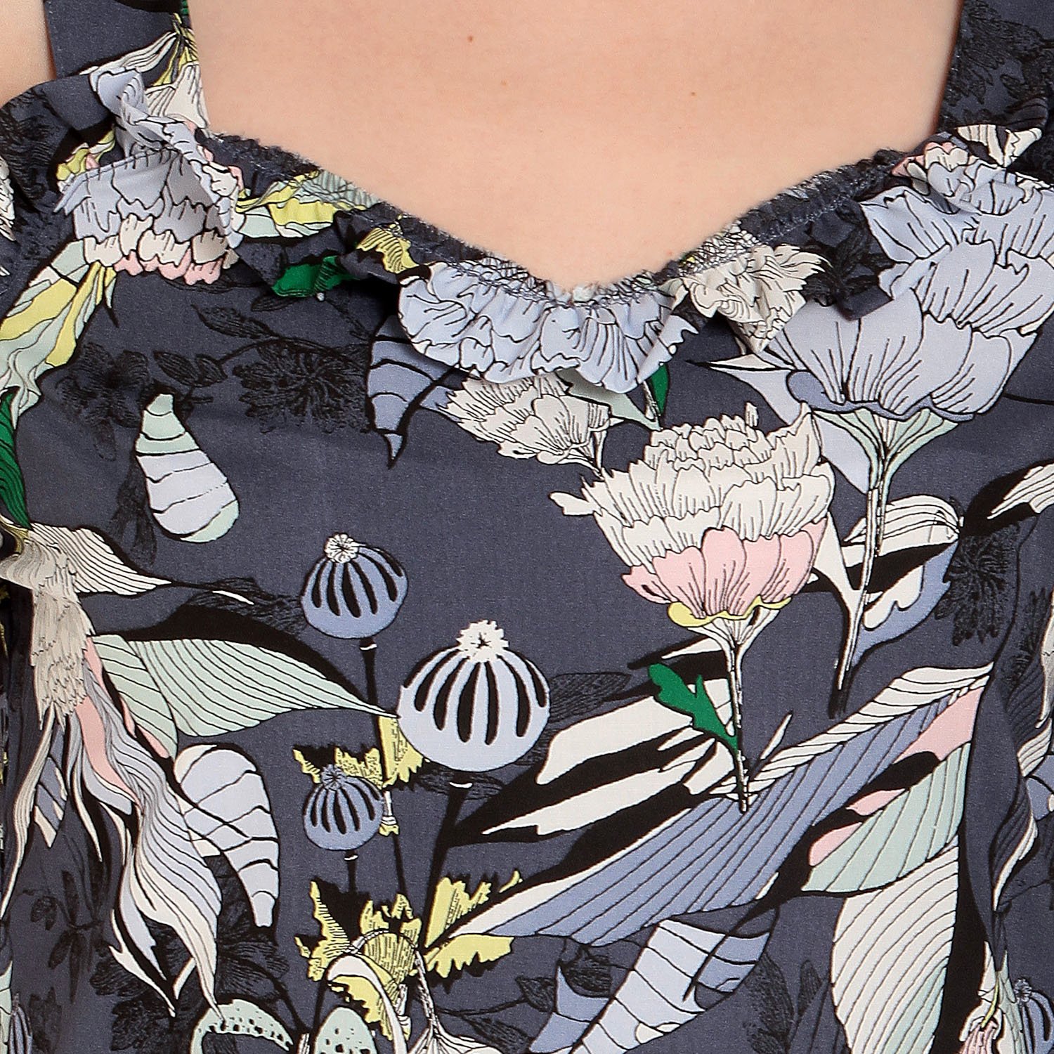 abiti bella women's rayon jumpsuit (greay)