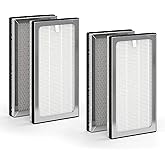 Medify MA-15 Set Genuine Replacement Filter for Allergens, Smoke, Wildfires, Dust, Odors, Pollen, Pet Dander | 3 in 1 with Pre-filter, HEPA H13 and Activated Carbon | Removal to 0.1 Microns | 2-Pack