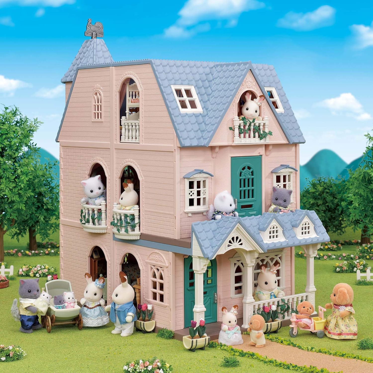 sylvanian families house gift set