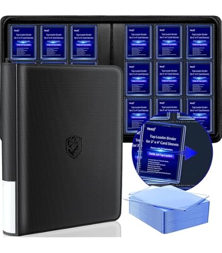 Amazon.com: Ultra Pro Premium PRO-BINDER Padded Leatherette 9-Pocket Album  with Center Window for Pokemon, YuGiOh, Magic Cards and Photocards! Also  for Baseball & Sports Cards! : Office Products