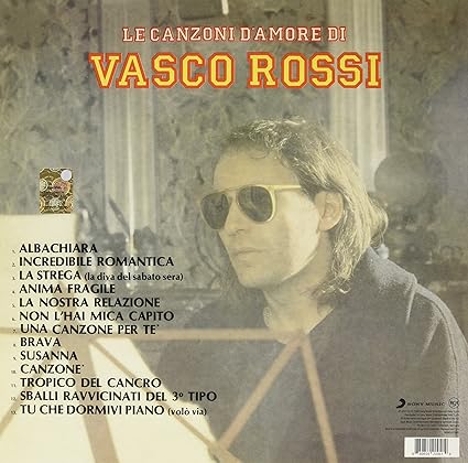 Le Canzoni D Amore Rossi Vasco Amazon It Musica