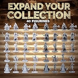 Path Gaming 40 Fantasy Tabletop Miniatures for