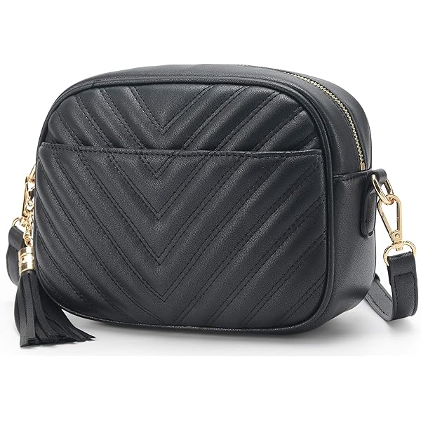lola mae Quilted Crossbody Bag, Trendy Design Shoulder Purse, Z
