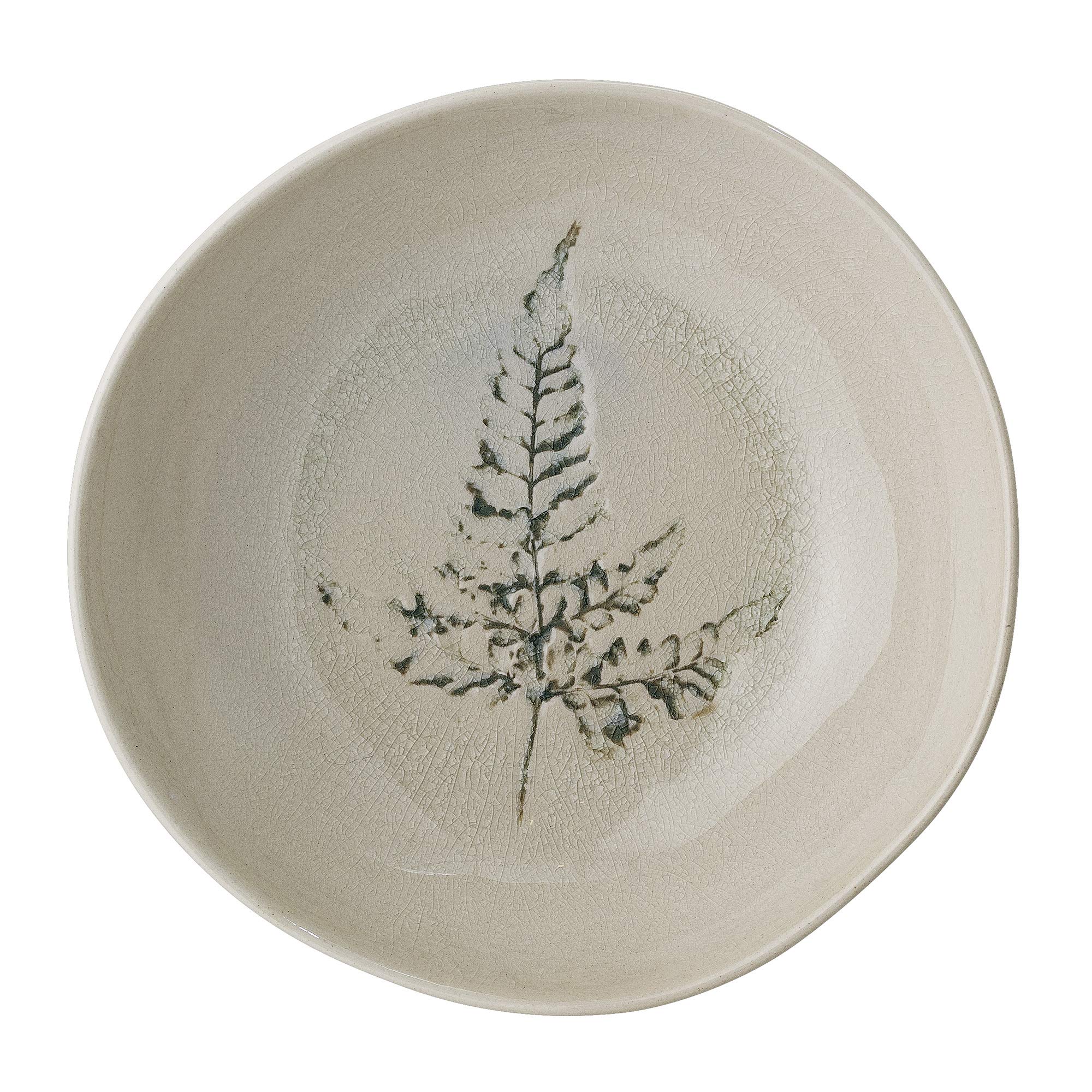 Bloomingville Bea Soup Plate Natural Ceramic