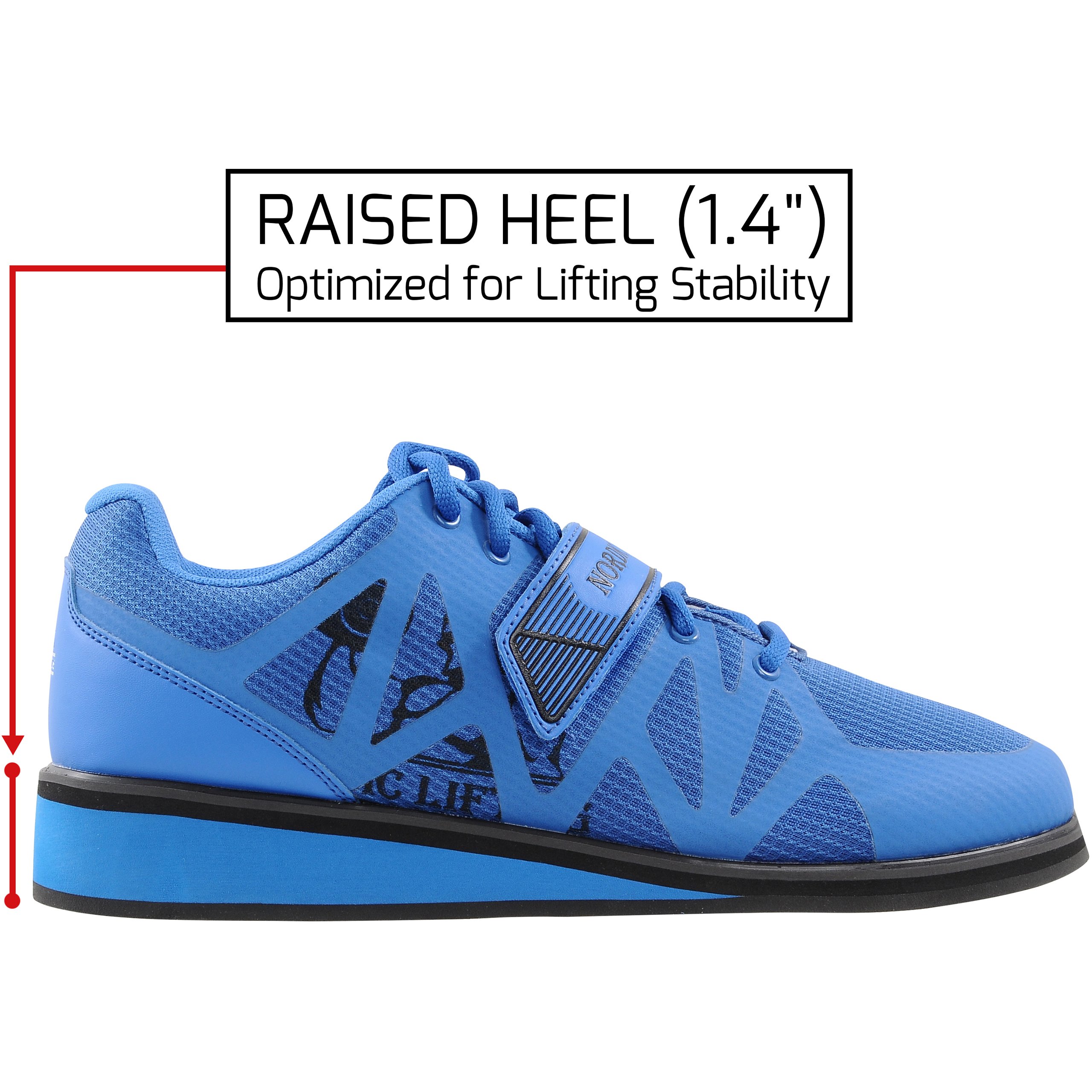 Nordic Lifting Powerlifting Shoes for Heavy Training Best Men's Squat & Weightlifting Shoe