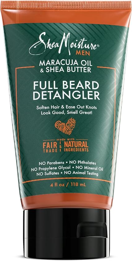 Amazon Com Shea Moisture Mens Full Beard Detangler All Natural