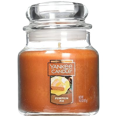 Yankee Candle Medium Jar Candle, Pumpkin Pie Scented Kuwait