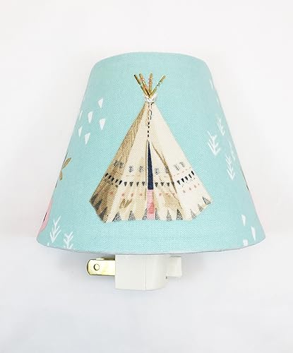 Amazon Com Teepee Plug In Night Light Nursery Decor Baby Shower