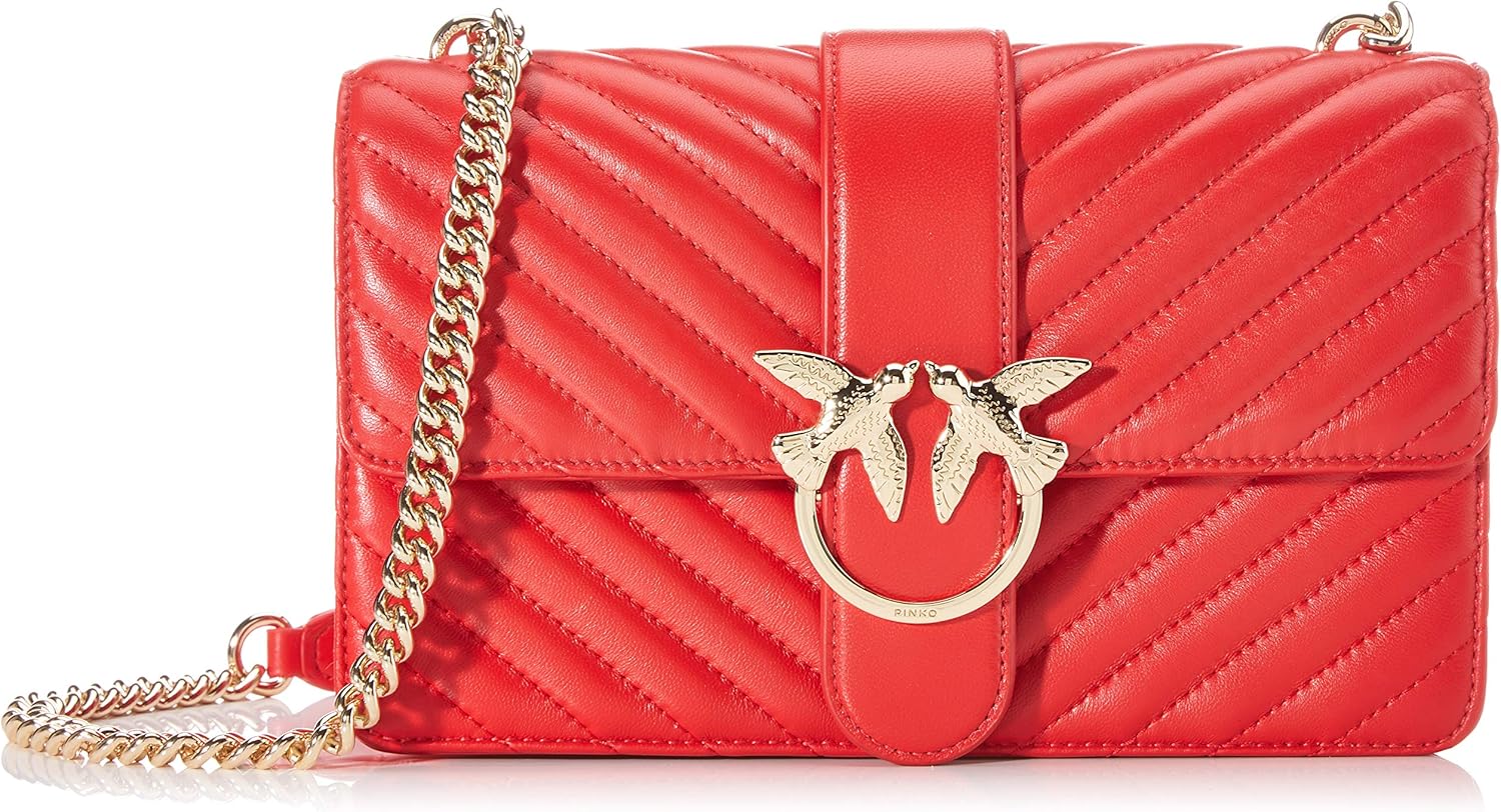 pinko red bag