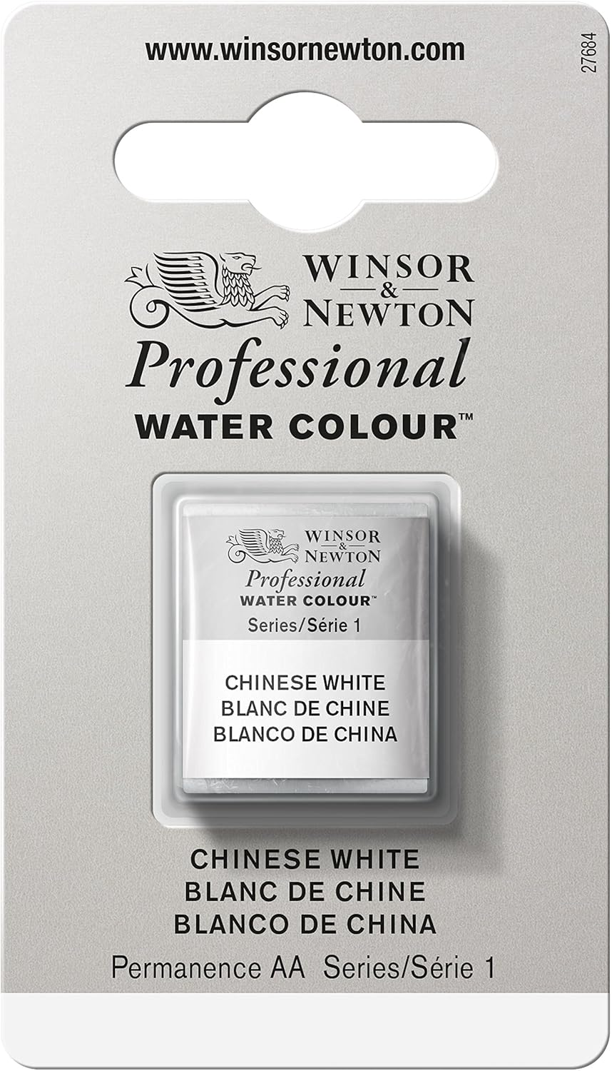 Winsor & Newton Half Pan Professional Water Colour - Chinese White