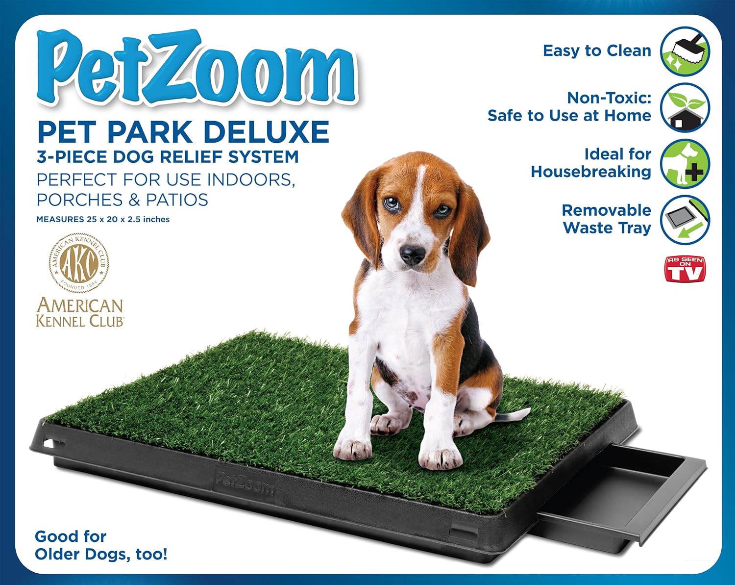 PetZoom Pet Park Deluxe 3-Piece Dog Relief System