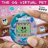 Bandai Tamagotchi Original Sky Shell Toy with Chain 90s Retro Virtual Pet view 2