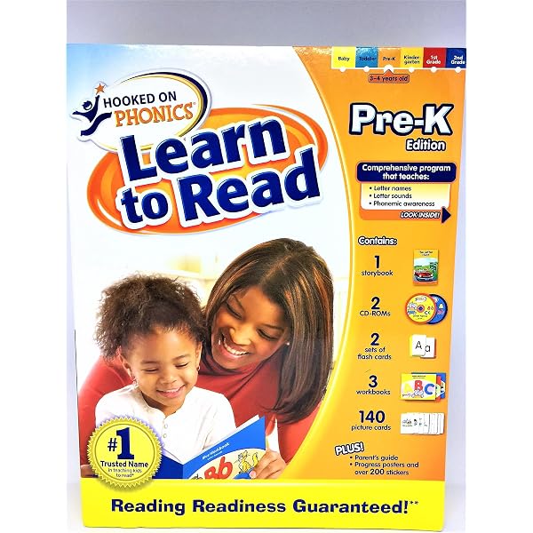 Amazon Exclusive Hooked on Phonics Learn to Read Pre-K Complete