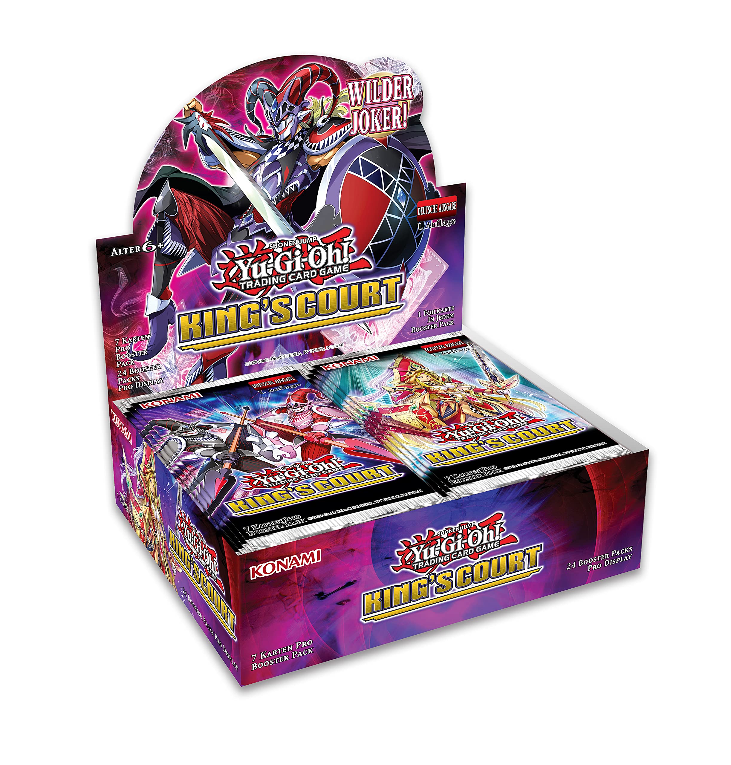 Yu-Gi-Oh! TRADING CARD GAME Kings King's Court Display German Edition, Kings Court Display
