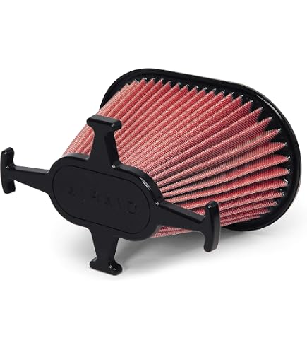 AIRAID 701-470 Universal Clamp-On Air Filter - Round Tapered, 4" Flange ID, 9" Height, Washable Performance Filter - View #4