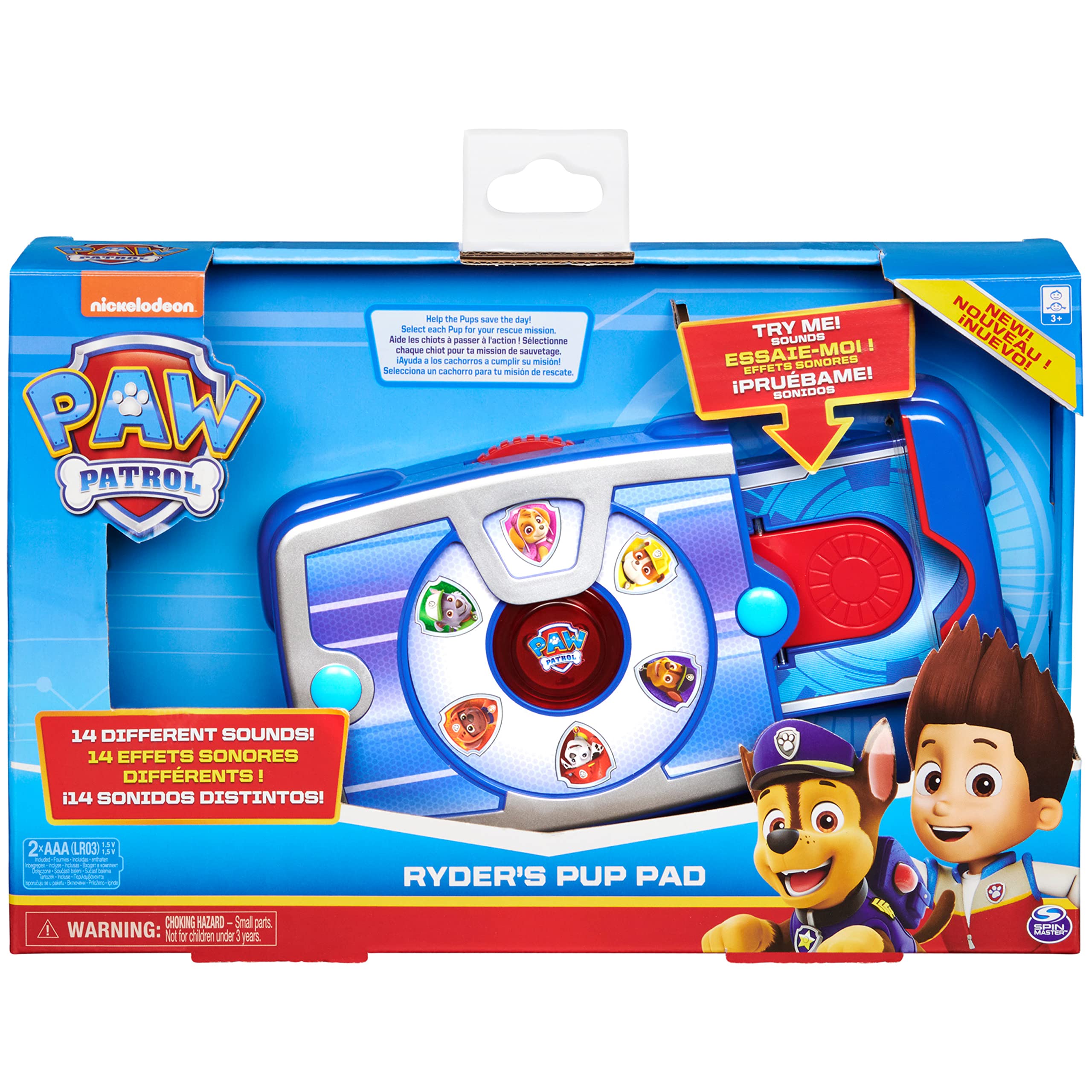 PAW Patrol - Ryder Interactive Pup Pad with 14 Sounds