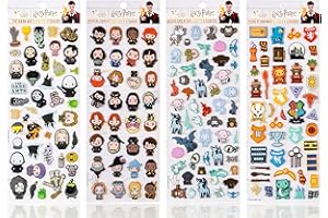 CON*QUEST Conquest Journals Harry Potter Puffy Sticker Collection (Chibi)
