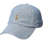 POLO RALPH LAUREN Cotton Chino Ball Cap Chambray One Size