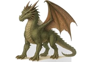 AMAZING ITEMS Dragon Life Size Standup - 4FT Cardboard Cutouts | Funny Animal Standup Photo Booths, Birthday Party Decorations