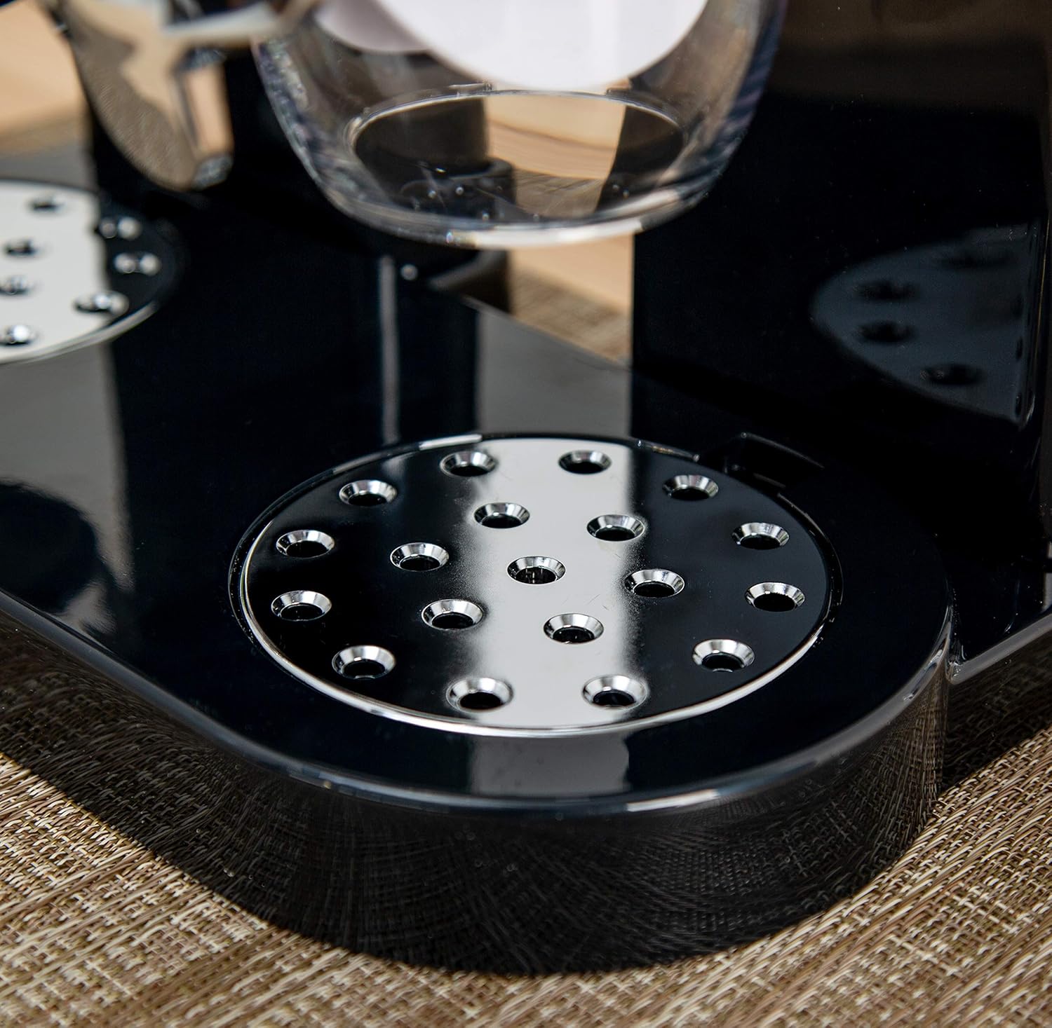 Zevro /GAT200 Indispensable Dry Food Dispenser, Dual Control, Black/Chrome: Cereal Dispenser: Kitchen & Dining