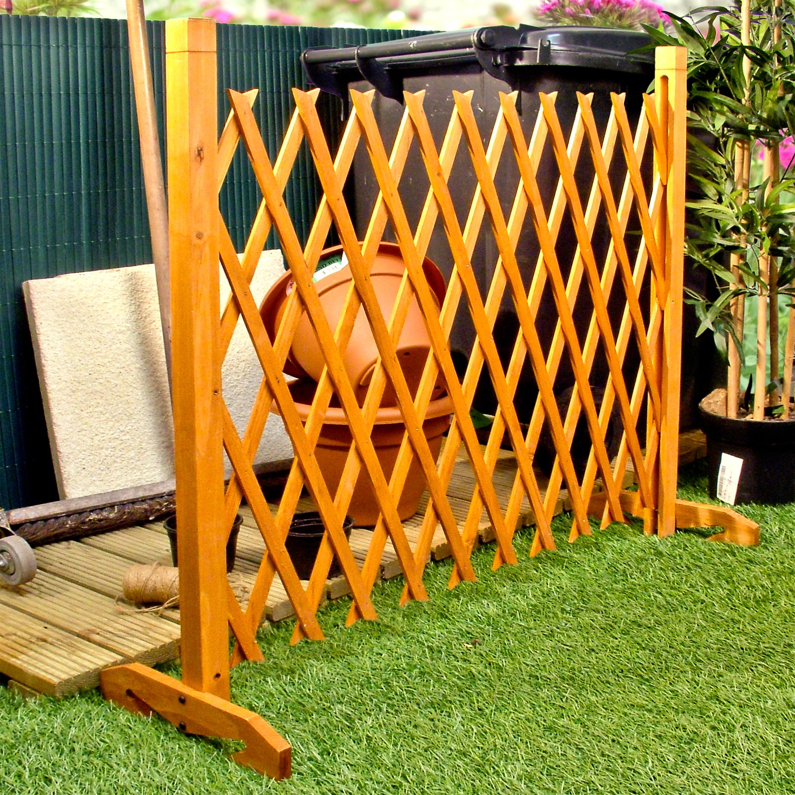 Expanding Fence Garden Screen Trellis Style Expands To 6 2