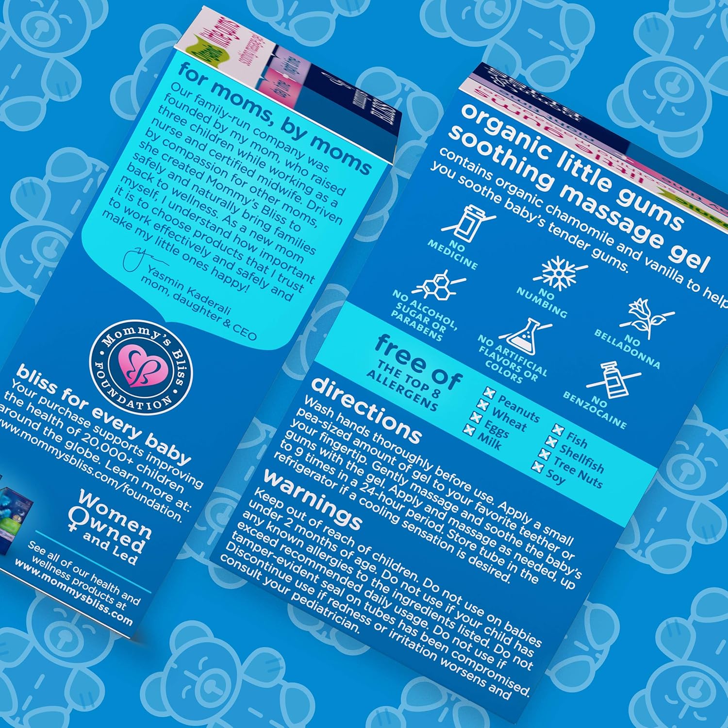 Mommy's Bliss - Organic Little Gums Soothing Massage Gel - Day & Night Combo - 1.06 Ounce (2 Tubes): Health & Personal Care