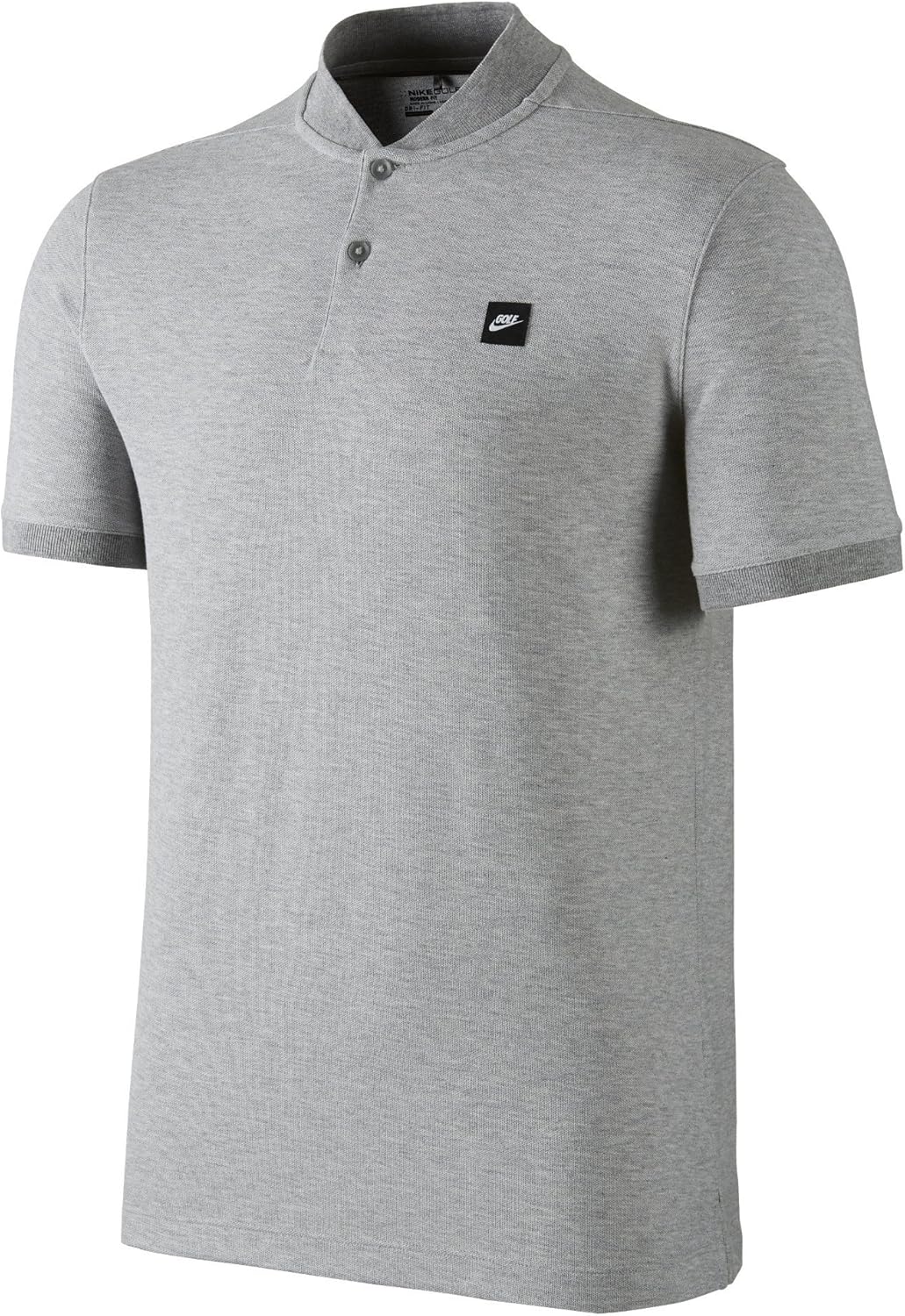 Nike TR Dry Blade Men's Slim Fit Golf Polo Shirt, Dark Grey Heather/Black (XLarge