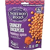 Saffron Road Bombay Spice Crunchy Chickpea Snack, 6oz - Gluten Free, Non-GMO, Halal, Kosher, Vegan
