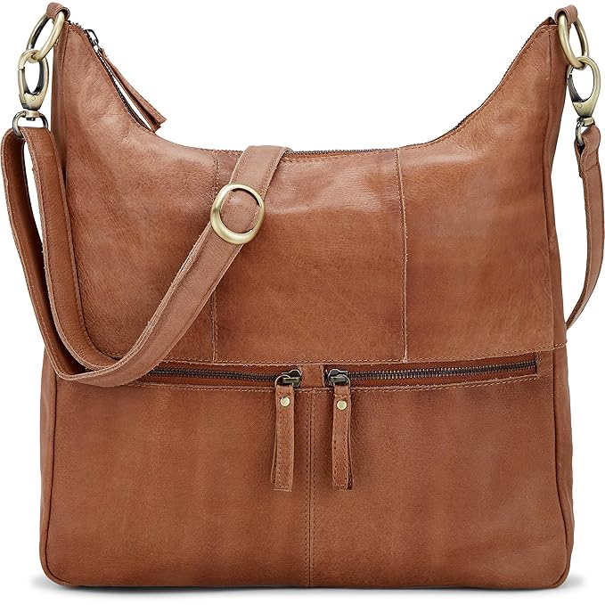 Cox Damen Umhängetasche braun OneSize